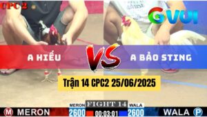 Trận 14 CPC2 25/06/2025 - Úa Thương Hiệu Bảo Sting Nạp Đúng 2 Chân